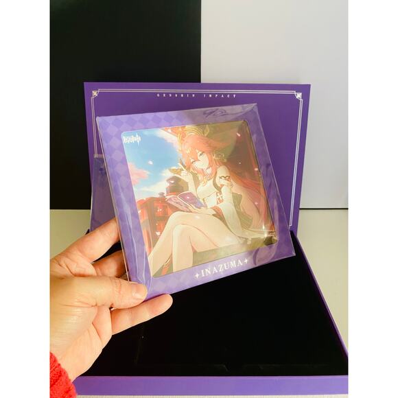 MIHOYO Genshin Impact Destined Day Chara Birthday Goods Set Yae Miko - Picture 4 of 6